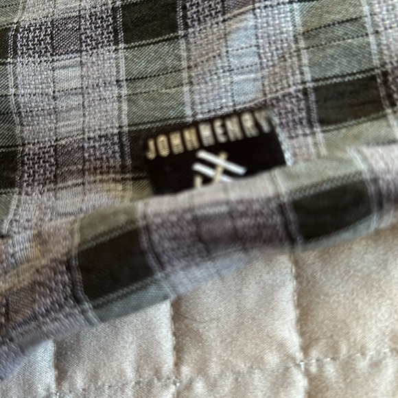 👕 John Henry Button Down Short Sleeved Shirt - Picture 4 of 7